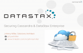 Cassandra Day London 2015: Securing Cassandra and DataStax Enterprise