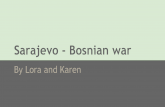 Sarajevo   bosnian war
