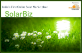 Sun bazaar: The Online Solar Marketplace