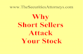 Why short sellers attack your stock