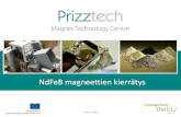 NdFeb-magneettien kierr¤tys, Martti Paju, Prizztech Oy
