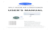 Carrier Split Room Air Conditioner