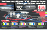 Interactive TV Service Requirements [INFOGRAPHIC] 