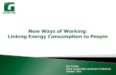 New Ways of Working: Linking Energy Consumption to People