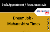 Dream job â€“ maharashtra time