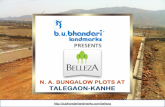 Bungalows at talegaon. NA Plots by B.U. Bhandari book now!