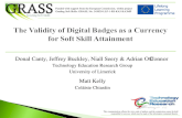 The Validity of Digital Badges as a Currency for Soft Skill Attainment
