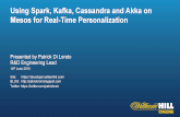 Using Spark, Kafka, Cassandra and Akka on Mesos for Real-Time Personalization