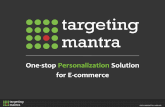 TargetingMantra Ecommerce Personalization Solution