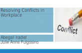 I/O Psych- Resolving Conflicts