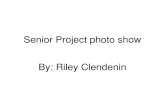 Senior project photo show