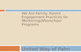 We Are Family-Parent Engagement