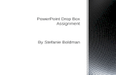 Power point drop box assignment