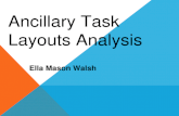 Ancillary task layouts