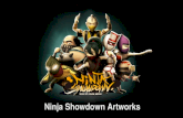 Ninja showdown artworks