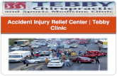 Accident injury relief center tebby clinic