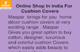 Online Cushion Cover | Online Shop In India For Cushion Covers