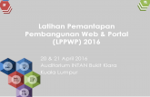 Latihan Pemantapan Pembangunan Web  Portal (  Pemantapan Pembangunan Web  Portal (LPPWP) ... Latihan Pemantapan Pembangunan Web  Portal (LPPWP) 2016 ... Client Charter