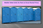 Perfect Portable Restroom Solutions at DRS