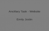 Ancillary Task - Website