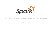 Python and Bigdata -  An Introduction to Spark (PySpark)