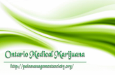 Ontario Medical Marijuana