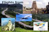 flights from Pune to chennai with