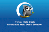 Nynox.com Nynox Help Desk Affordable Help Desk Solution