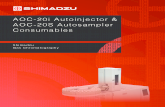 AOC-20i Autoinjector & AOC-20S Autosampler Consumables .2016-01-19  AOC-20i Autoinjector & AOC-20S