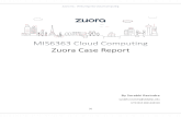 Zuora Case Study [Cloud] by Surabhi Ravindra