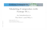 Modeling Composites withModeling Composites with Femap Engineering Femap 10.1.1 Composites Tutorial Modeling Composites withModeling Composites with Femap 10.1. 1 An Introduction to