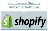 Ecommerce Shopify Software Solution