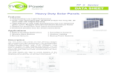 TPS Solar Panels Spec Sheet - Streakwave Wireless ... Solar Panels Spec...  Heavy Duty Solar Panels