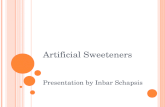 Artificial Sweeteners FINAL