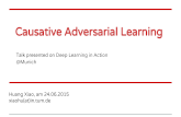 Causative Adversarial Learning