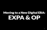 NSC2015 - Moving to digital era   expa op