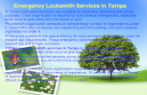 Emergency locksmith services in tampa