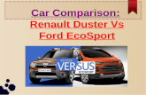 Renault Duster Vs Ford EcoSport