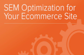 SEM Optimization for Ecommerce Sites