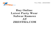 Buy Online Latest Party Wear Salwar Kameez