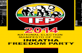 NATIONAL ELECTION MANIFESTO OF THE .NATIONAL ELECTION MANIFESTO â€œThe IFP believes that ... festo