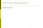 The End of Equilibrium! (well, for us!) 1. K sp What is the solubility of FeCO 3 ? Solubility = MAXIMUM amount of a compound that can dissolve in water