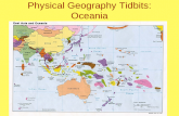 Physical Geography Tidbits: Oceania. Formation of Oceania Islands