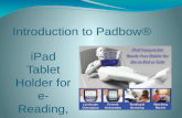 IPad Tablet Holder for e-Reading, Browsing, and Movie Watching in Bed or Sofa