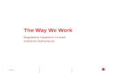 Vodafone 1 The Way We Work Magdalena Gadatsch-Conradi Vodafone Netherlands