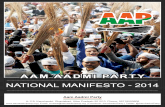 AAP National Manifesto 2014