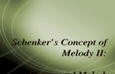 Schenkerâ€™s Concept of Melody II: Compound Melody