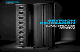 Gryphon pendraGon - Gryphon Audio .audition Gryphon Pendragon Loudspeaker system 88 Settings are