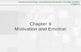 Chapter9 Motivation and Emotion
