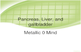 Pancreas, Liver, and gallbladder Metallic 0 Mind